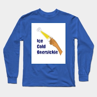 ice cold beersickle Long Sleeve T-Shirt